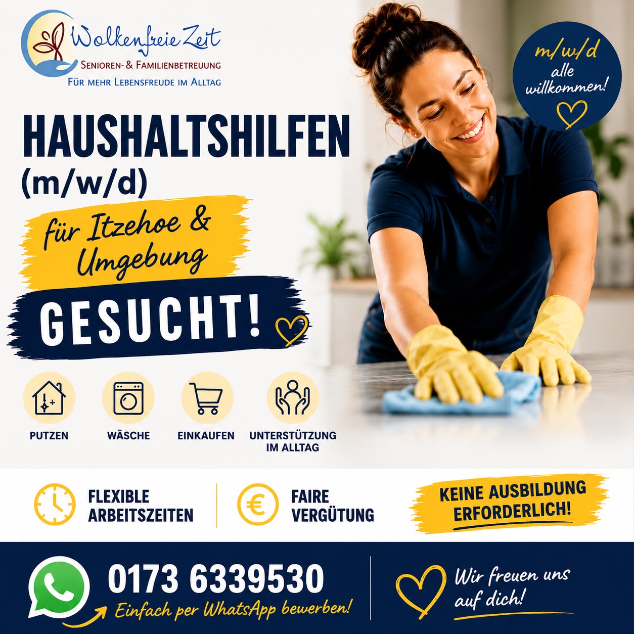 Karriere bei Wolkenfreie Zeit