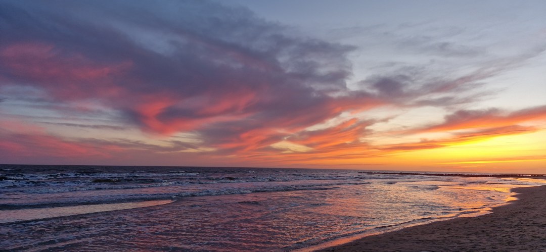 Sonnenuntergang am Meer