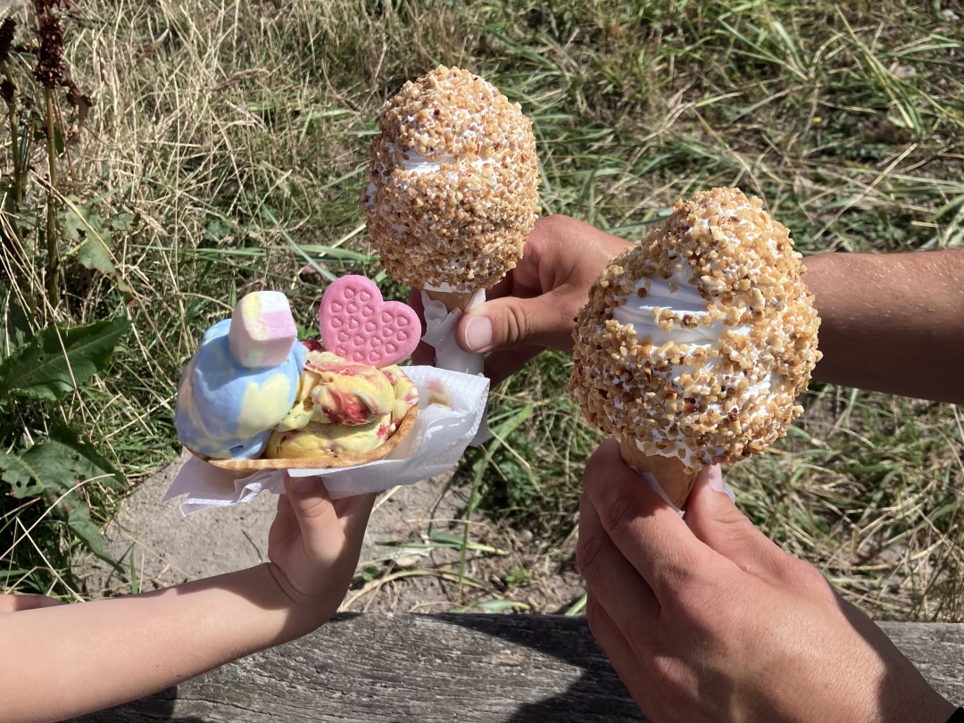 Eis in Dänemark